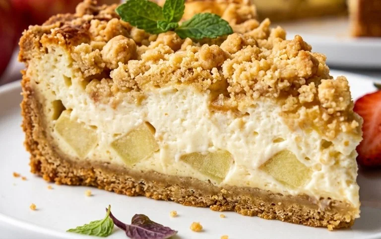 Apfel Schmandkuchen in 10 Minuten bereit für den Ofen