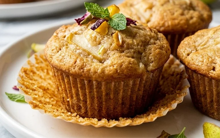 Easy Pear Muffins