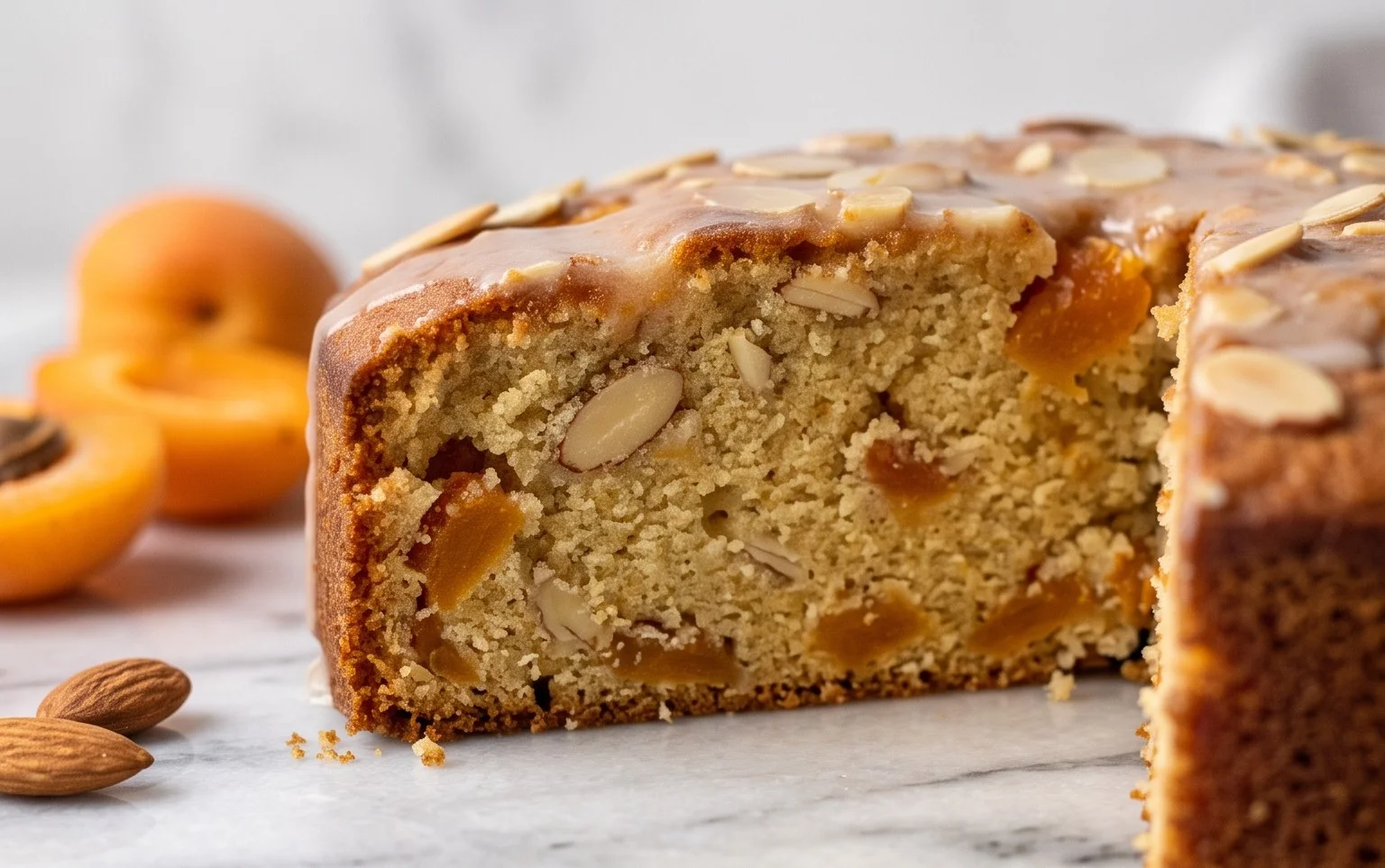 Saftiger Aprikosen-Mandel-Kuchen: Fruchtig-nussiges Genusserlebnis